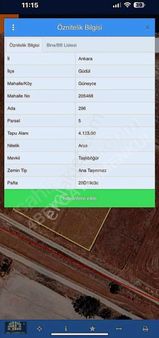 Parla Emlak'tan Güdül Güneyce (4.123m2 Tek Tapu )!! Arsa !!