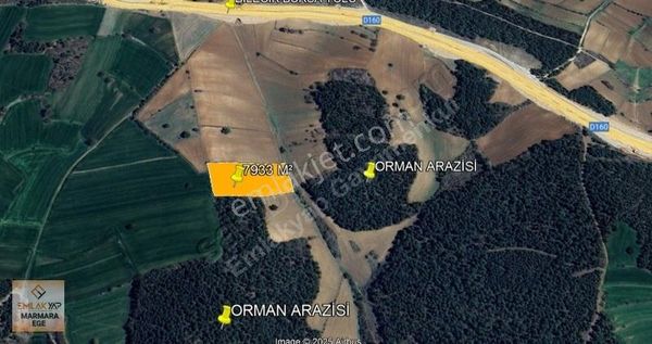 Emlakyap Tan Bilecik Merkez Gökpınar Köyü Satılık Arsa 7.933 M²