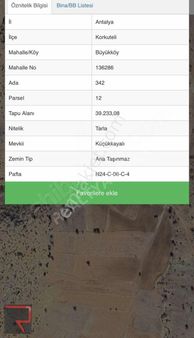 Realtyantalya Gayrimenkul'den Tek Tapu Daire Takasına Açık