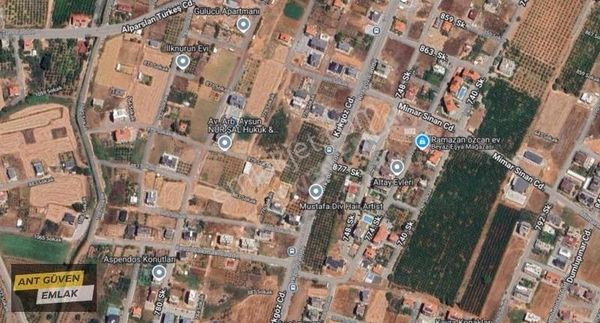 Bahçeyaka Köşe Parsel 475 M2 0.80 Emsal 5 Kat İmarlı Kaçmaz Arsa