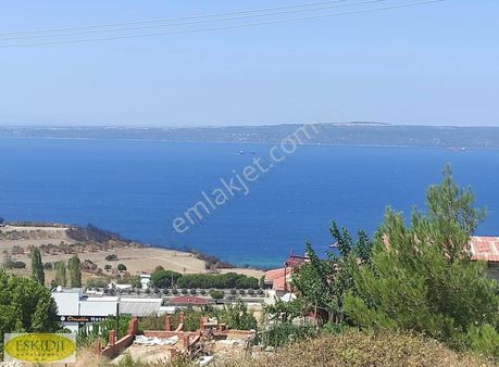 Çanakkale Erenköy'de Boğaz Manzaralı Satılık Villa İmarlı Arsa.