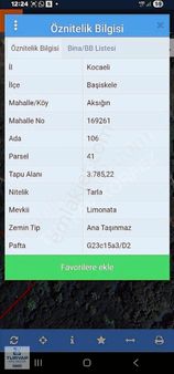 Başiskele Satılık Köy İçi Tarla