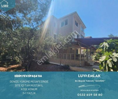 Didim Fevzipaşa'da Köşe Konumda 3+1 Müstakil Yazlık