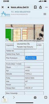 Topalının Engüzel Arsası Havaalına Cevreyoluna Yakın 500mt