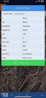 Bilecik Merkez Ertuğrulgazi De İmara Yakın Satılık Bağ-bahçe