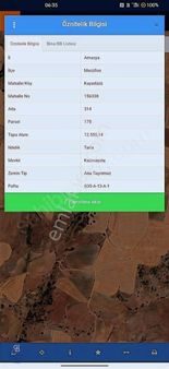 Cb Park'dan Amasya-merzifon'da Satılık Tarla