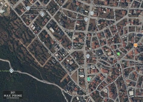 Denizli Servergazide 1500 M² 2 Kat İmarlı Villalık Arsa