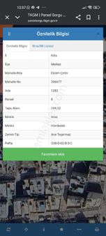 Ekrem Çetin Mahallesinde Satılık 104 M2 Arsa