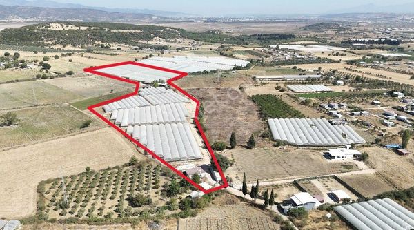 Menderes Değirmendere Mah.'sinde Satılık Tarla (donanımlı Sera)