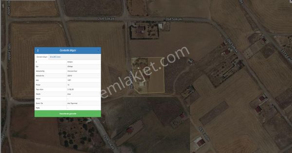 Gölbaşı Virancık İmar'da Satılık İmarlı Arsa Hissesi