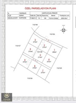 Saray Kurtdere 273 M2 Hisseli Yerimiz Satıştadır