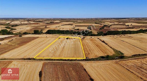 Kırklareli Kavaklı Suya Sınır Anayola Cephe 17.450m² Tarla Satık