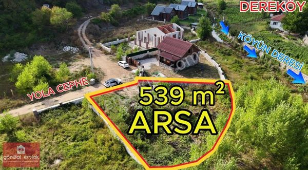 Kırklareli Dereköy Yeşilin Doğanın İçinde %60 İmarlı 539 M²arsa