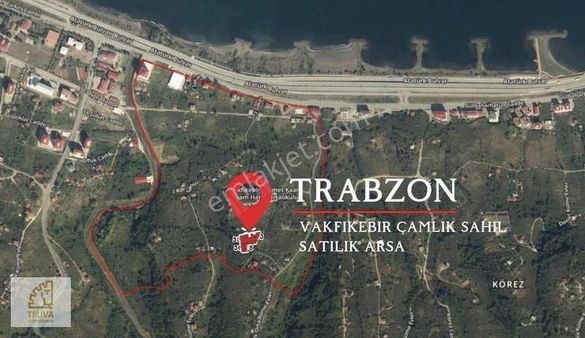 Truva'dan Trabzon-vakfıkebir'in İncisi Çamlıksahilde 2450m2 Arsa