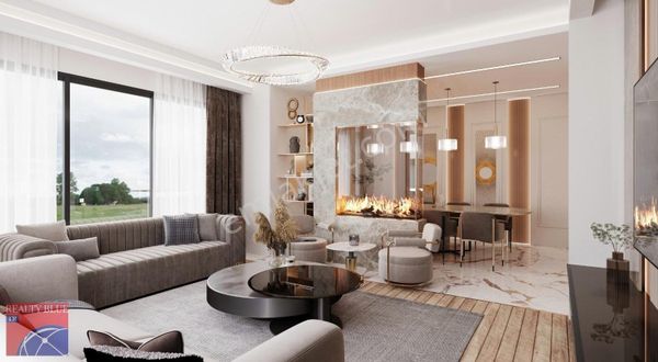 Asr-ı A'la Konaklarında 6+1 Satılık Villa Doğa İle Yaşam Yanyana