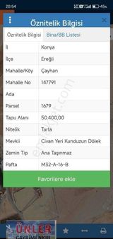 Çayhan Merkezde 50400 Metrekare Tek Tapulu Tarla