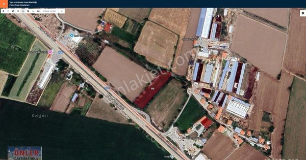 Konya Yolu Üzerinde 3884 Metrekare Tek Tapu Asfalta Cepheli Ticari Arsa