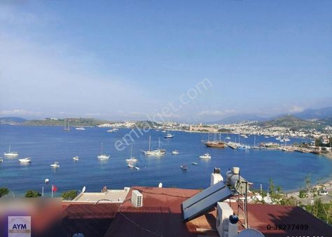 Bodrum Kumbahçe Denize 50 Metre Kale,kos Manzaralı İkiz Trıpleks