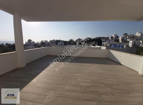 Bodrum Kumbahçede Satılık Deniz Manzaralı Eşyalı Forleks