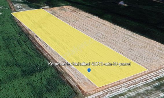 Karaömerler'de Çıtır Yatırımlık Tarla 663 M2 Satılık Hisse