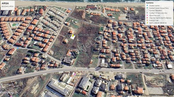 Sahil Emlak'tan Satılık Denize Yakın Müstakil Arsa