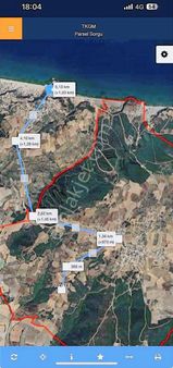 Mudanya / Söğütpınar Satılık Yola Cephe Tekntapu Tarla