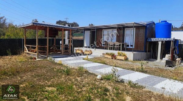 Denizli'de Çevrili Barbükü,lü Eşyalı Konteyner Düzenli Bahçe