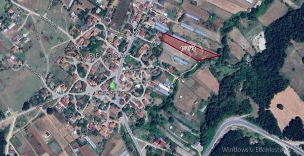 Çatalca Belgratta Satılık Arsa , 450 M2 Köy İçi Çaplı Yolu Var