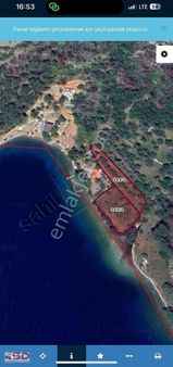 Turgutta Denize Sıfır 2.620 M2 Koy Kıyı Eni 50 Mt