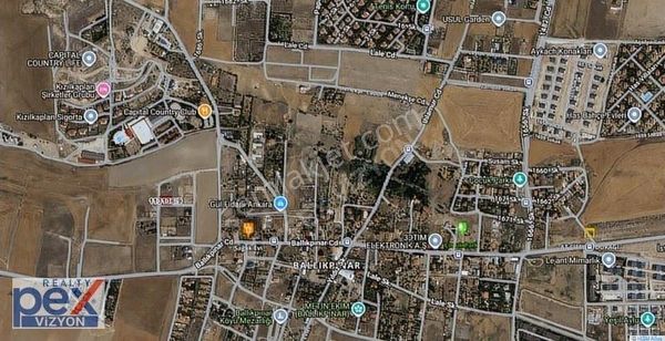 Ballıkpınar'da Tek Tapu Köşe Parsel Satılık Villa Arsası