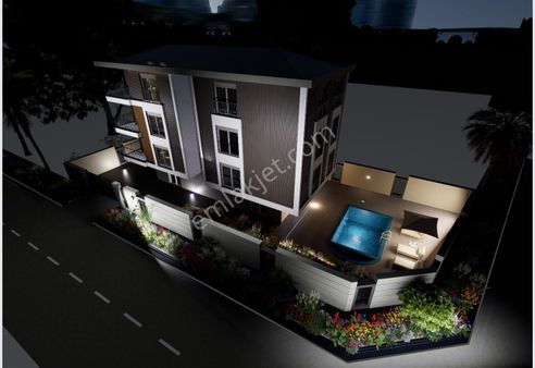 Topraktan Lansmana Özel Havuzlu Ultra Lüks 1+1 Katta Daireler