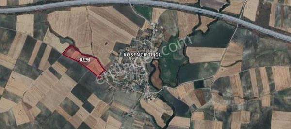 Adrian'dan Merkez Köşenköy'de 1/4'ü İmarlı Satılık 35600 M2 Tarla