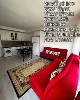 Mersin Silifke Merkezde 1+1 Eşyalı Kiralık Daire