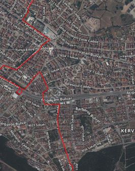 Denizli Bağbaşında 4.5 Dönüm 200 Apartlık Cadde Üzeri Kat Karşılığı Arsa