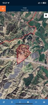 Denizli Merkezefendi Çeltikçi’de 153.000m2 Anayol Üzeri Satılık Tarla