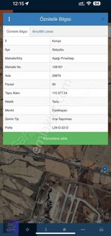 Aşağıpınarbaşında Satılık 766 M2 Hisse Geleceğe Yatırım