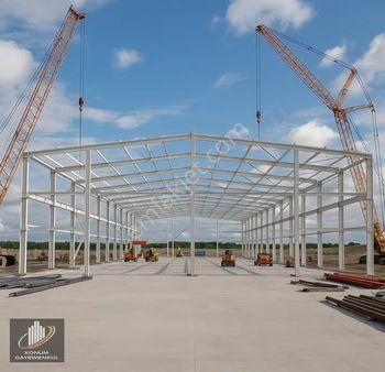 Pelitlide Satılık 6000 M2 0,80 Emsal Depolama İmarlı Arsa