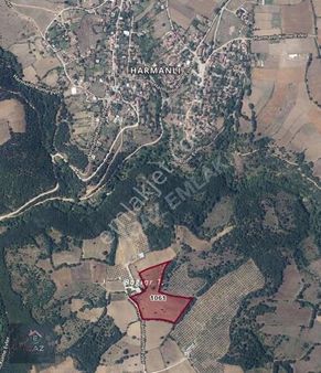 Çanakkale Biga Harmanlı Köy İçi Satılık 20 Dönüm Tarla