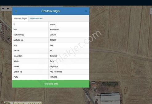 Tanç Grup Gayrimenkulden 4.232 M2 Satlık Ev,villa,ahır Hayvancılık Yapmaya Uygun Tarla