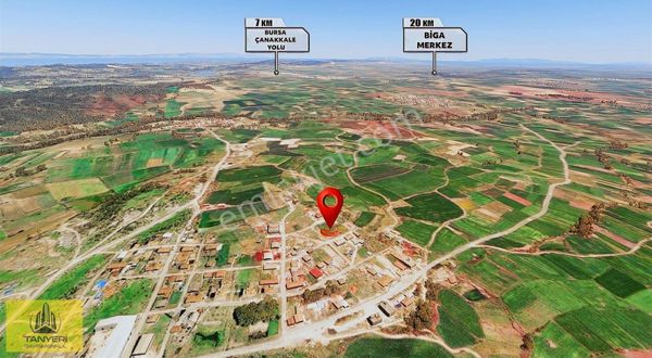 Biga Kozçeşme'de İmarlı Satılık Arsa