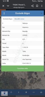 Başoğlu'nda Satılık 1500 M2 İmara Sınır Denize Yakın Fırsat Arsa