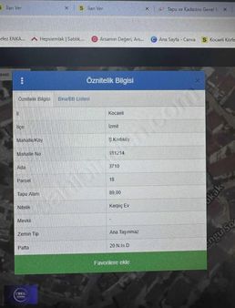 Enka'dan İzmit Erenler Mah. Satılık 89m2 Müstakil Ev