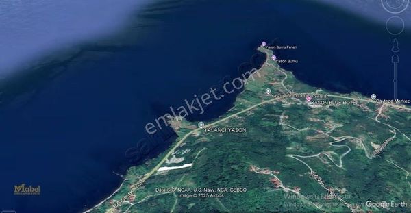 Perşembe Çaytepe Yola Cephe Deniz Manzaralı Satılık 2618m2 Arsa