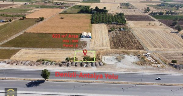 Acıpayam Antalya Yolu Üzeri 5 Kat İmarlı Ticari Arsa