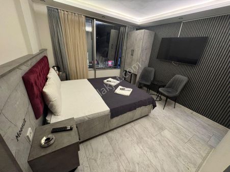 Gaziosmanpaşa Hürriyet Mahallesi Nde Lüx Jakuzili 1+0 Günlük Daire