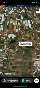 Antalya Aksu Solakda 46000m Satılık Arazi