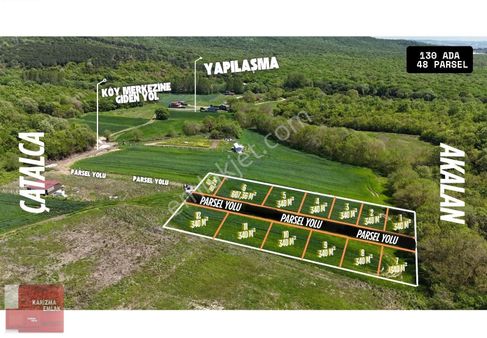 Çatalca Akalan'da Kelepir Arsa