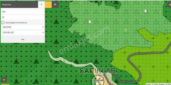 Acil Fiyat Düştü Meram İlçesi Sadıklar Mahallesinde Satılık Müstakil Tarla