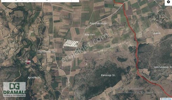 Dramalı Yatırım Yenişehir Akbıyık Köyü Satılık 2.333 M2 Tarla