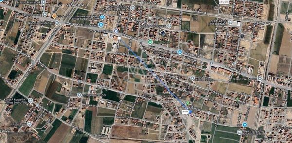 Konya Karatay Saracoğlu 467m2 Yola Yakın Go Petrole 1 Km Mesafe